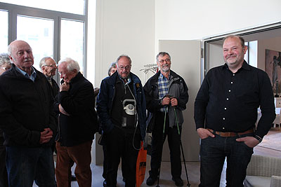 Die Pforzheimer auf Tour: Bei dem Künstler Rene Dantes